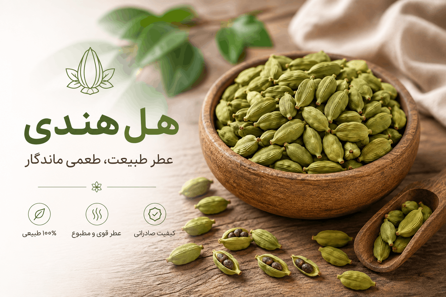 هل هندی چیست؟ بررسی کامل خواص، کاربردها و راهنمای خرید هل هندی